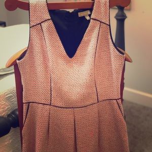 A-line, tweed dress